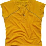 Cyklo oblečenie - Dámske, Fox dámsky dres Base s/s jersey, žltá